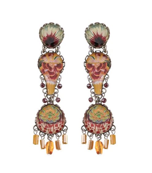 Orecchini Ayala Bar Donna Sunflower Surprise in Lega metallica Cristallo R2422 - R2422